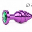   "VIOLET PLUG SMALL" (), L 71  D 29 ,  60,    . AV-07-S