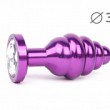   "VIOLET PLUG MEDIUM" (), L 80  D 34 ,  90,    . AV-01-M