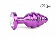   "VIOLET PLUG MEDIUM" (), L 80  D 34 ,  90,    . AV-01-M