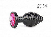   "BLACK PLUG MEDIUM" (), L 80  D 34 ,  90,    . ABCK-14-M